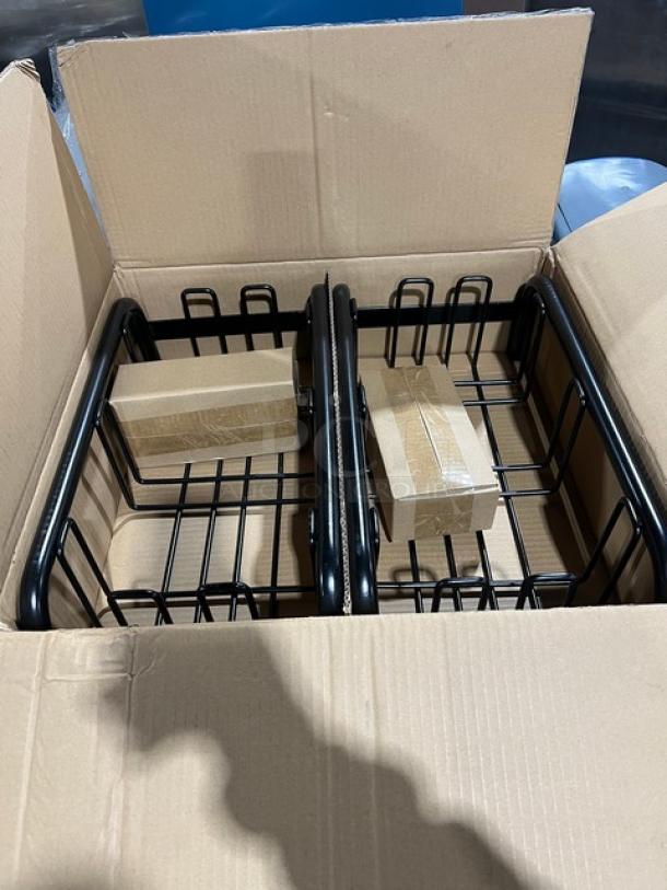 Brand new Continental Model 8320 Wall Hugger Dolly with casters, in original packaging. Black, 150 lb capacity.