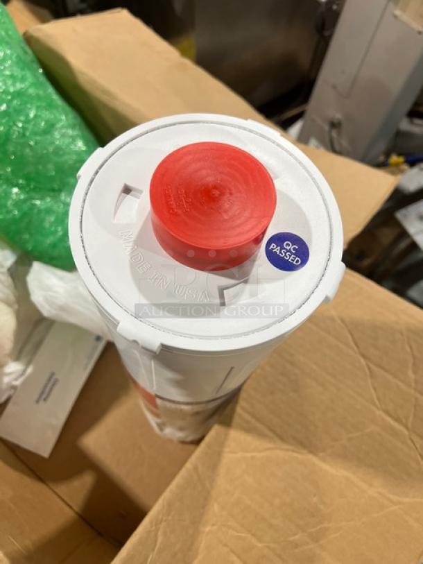 BRAND NEW Vulcan SMF620SYSTEM water filtration, ScaleBlocker feature, "Made in USA" and "QC Passed" labels visible.