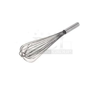 NEW Adcraft 18" French Whip FWE18, stainless steel, manual, ideal for commercial use, pristine condition.