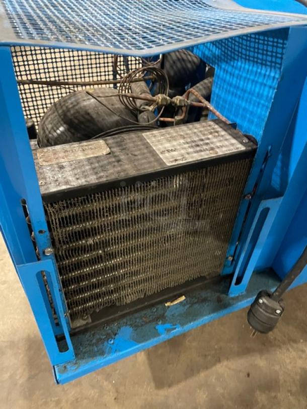 Banner Perfecta Pour Cold-Blast Series, model 60835A. Air-cooled blast chill power pack, electric, 115V, 1 phase.