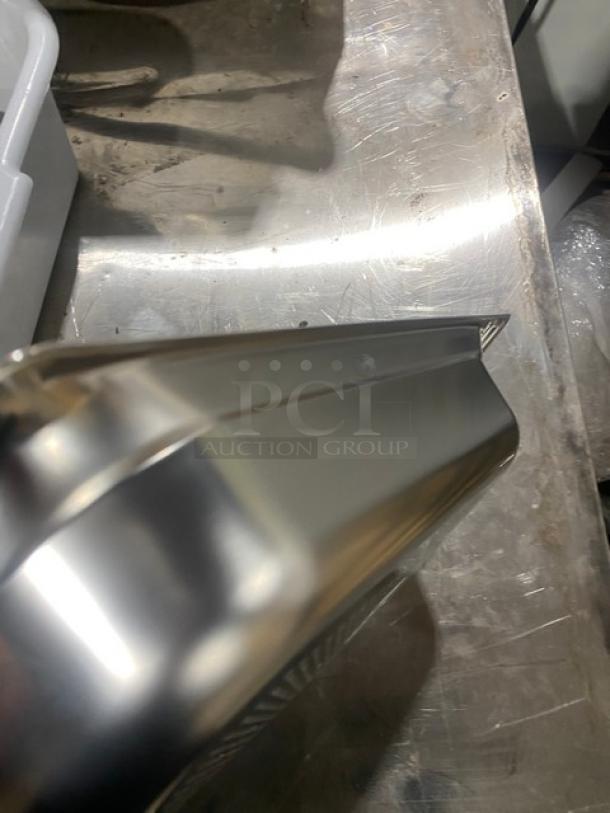 Vollrath Super Pan-3 Series, Model 90223, stainless steel, 1/2-size, 2-1/2" deep, perforated, anti-jam hotel pan. New condition.