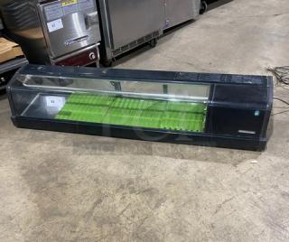 Hoshizaki Commercial Black Curved Glass 60