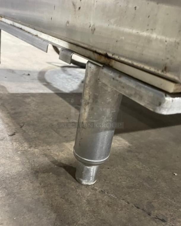 Hobart LXI Series stainless steel undercounter dishwasher, electric powered, on sturdy legs, Energy Star certified.