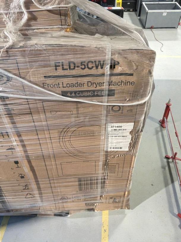 Koolmore 24" Electric Ventless Front Load Dryer, 4.4 Cu. Ft., Model FLD-5CWHP. New with scratch & dent packaging.