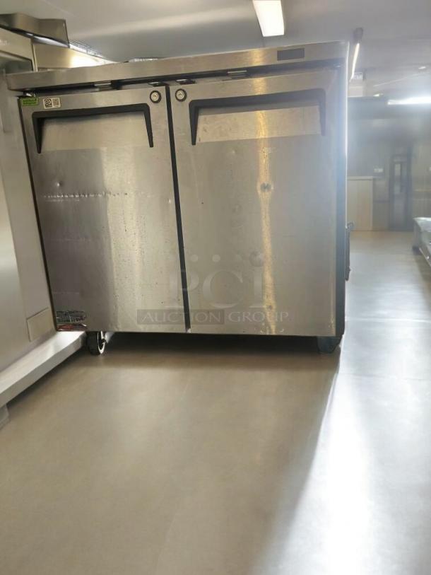 Turbo Air MUF-36-N undercounter refrigerator, excellent condition, stainless steel, 115V/single phase, fully tested.