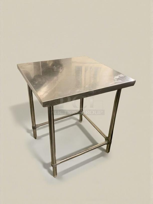 Superb condition stainless steel prep table by Commercial Stainless Steel Equipment, heavy-duty and fully inspected.