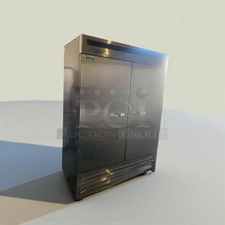 Kool-It 2-Door Reach-In Refrigerator, high-grade condition, model KOO-L-REF-0077, 115V, fully tested and working.