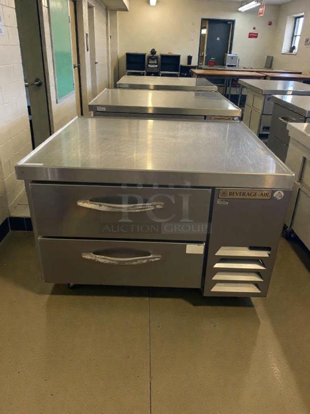 Beverage-Air WTRCS36-1-003 refrigerated worktop with drawers, premium condition, fully tested, stainless steel finish.
