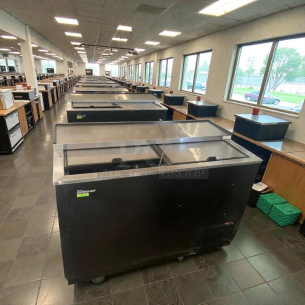 Turbo Air TBC-50SB-N6 back bar bottle cooler, high-grade condition, fully tested, 115V/single phase, visible Turbo Air branding.