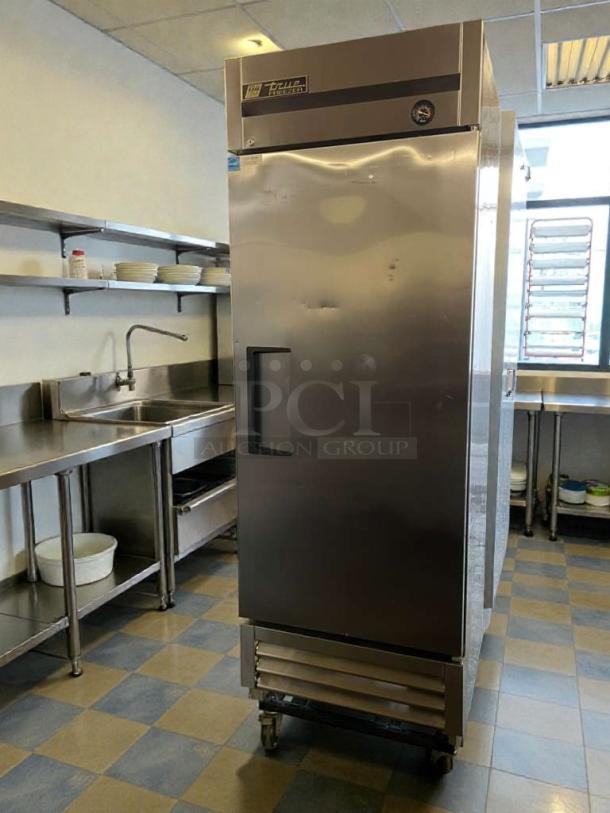 True T-23F Commercial Reach-In Freezer, high-grade condition, 115V, single phase, fully tested, True Manufacturing.