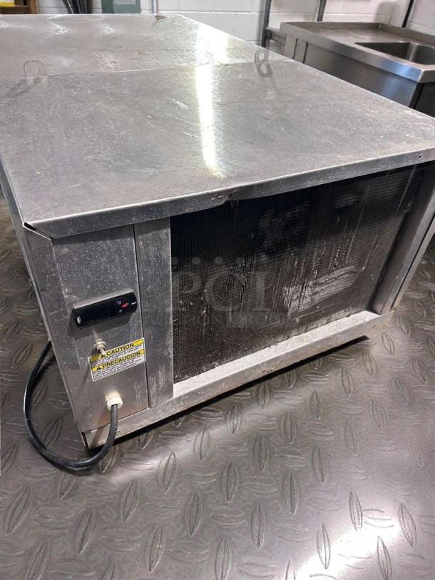 Heatcraft PRO3 commercial refrigeration condensing unit, model HTC-L_PRO3-0121, 115V, tested, high-grade condition, USA-made.