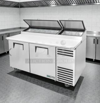 Refined Condition – True TPP-67 Commercial Sandwich / Pizza Prep Table – 115V – Fully Tested & Working! (TRUE-L-TPP-0126) - Item #1227420