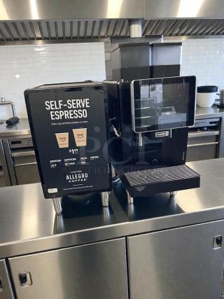 Franke A1000 Self-Serve Espresso Machine, excellent condition, fully tested, with touchscreen, model FRA-L-ESP-0128.