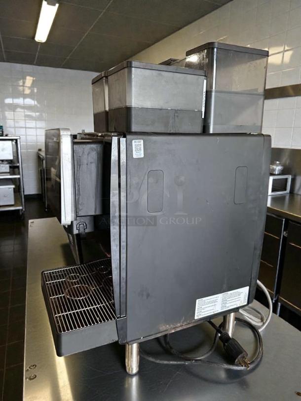 Franke A1000 self-serve commercial espresso machine in outstanding condition, fully tested and working. Model FRA-L-ESP-0128.