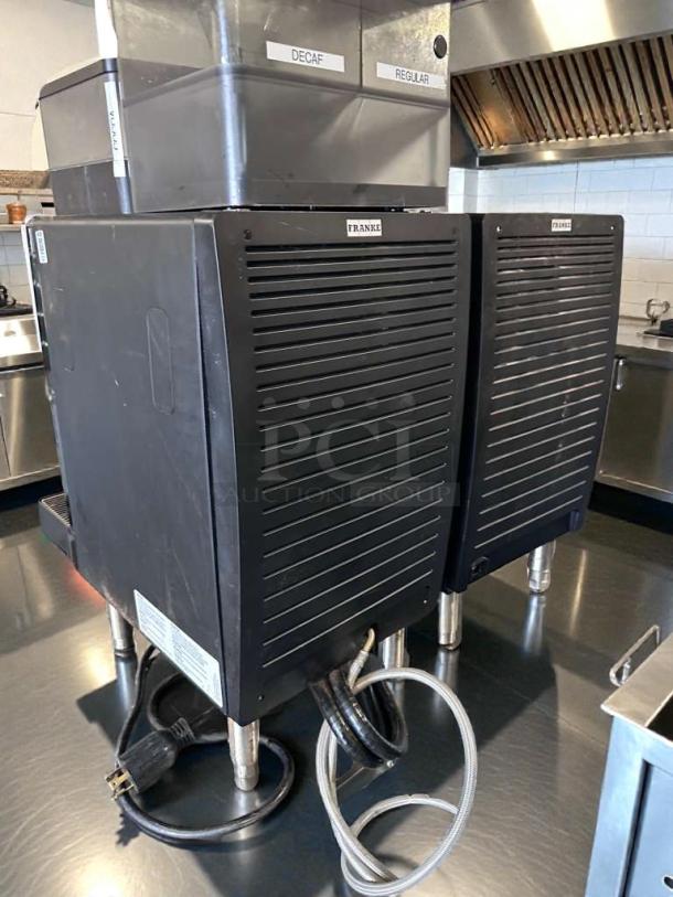 Franke A1000 self-serve commercial espresso machine, model FRA-L-ESP-0128, tested, in outstanding condition.