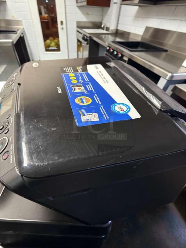 Epson Stylus Photo RX595 all-in-one inkjet printer in pristine condition, tested, model RX595, EPS-L-PRN-0132.