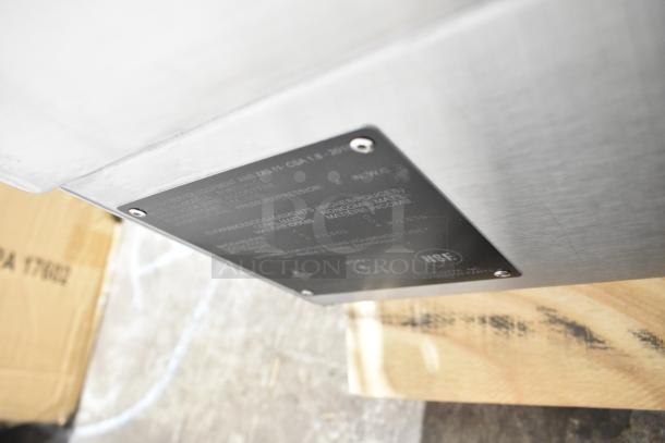 Brand new Wolf by Vulcan AGM60-101 stainless steel commercial 60" gas griddle, scratch and dent, 135,000 BTU, NSF certified.