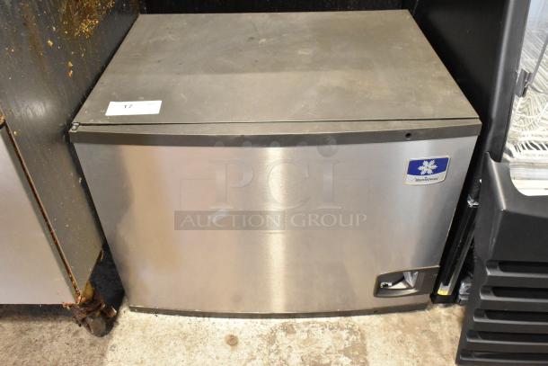 Manitowoc IY0606W-261D stainless steel commercial ice head, 208-230V, 1 phase. Visible label. Good condition.