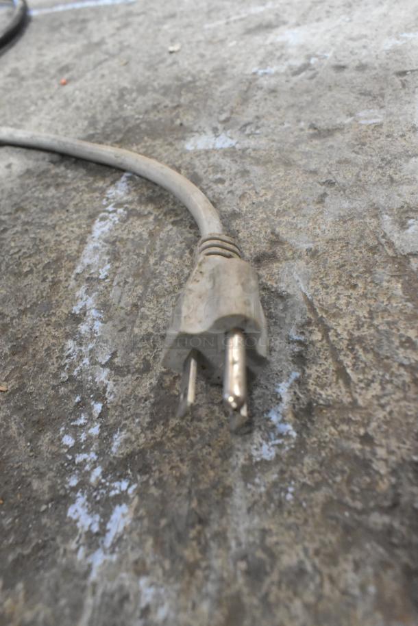 Electro Freeze HDM-75A-1 commercial drink mixer plug, stainless steel, 115V, 1 phase, countertop model.