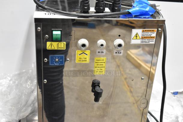 Brand new Narvon 23BUWD20 stainless steel water dispenser, 20 GPH, chilling, ambient, sparkling options, scratch and dent.