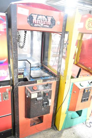 The Prospector Metal Floor Style Claw Machine Game. 120 Volts, 1 Phase. - Item #1227645