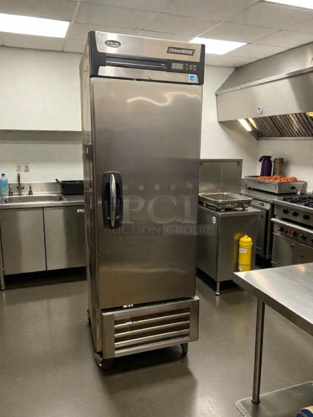 Nor-Lake AdventEDGE F23-S commercial reach-in freezer in excellent condition, stainless steel, 115V/single phase, fully tested.