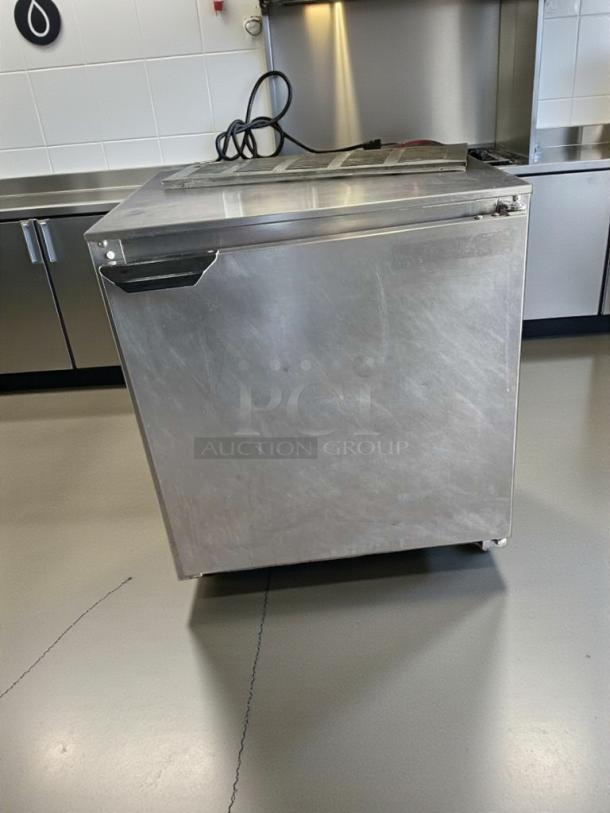 Beverage-Air UCR27A commercial undercounter refrigerator, stainless steel, premium condition, 115V/single phase, fully tested.