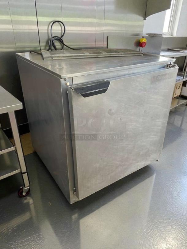 Beverage-Air UCR27A commercial undercounter refrigerator, stainless steel, 115V, single phase, premium condition, fully tested.