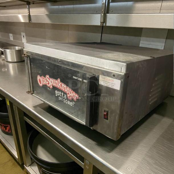 Otis Spunkmeyer OS-1 convection oven in top-tier condition. Features 120V, single phase, fully tested. Model OTI-L-OVN-0163.