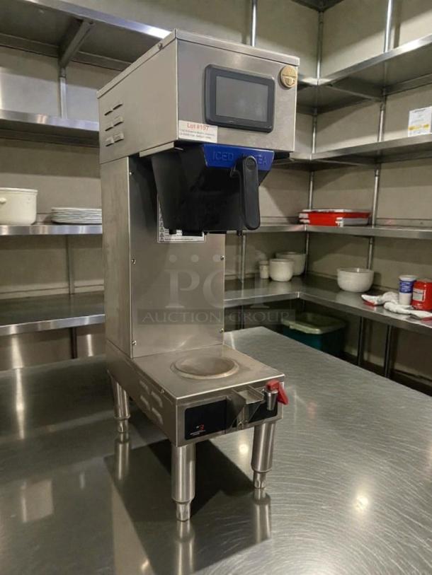 Curtis G4GEMS63A1000 commercial coffee brewer, outstanding condition, 120V, single phase, fully tested, stainless steel finish.