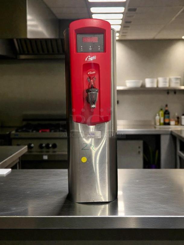 Superior Condition Curtis WB5N Commercial Coffee Brewer, stainless steel, digital display, model WB5N, #CUR-L-BRW-0165.