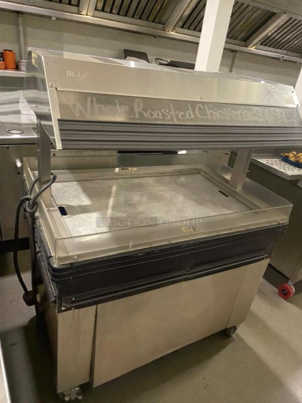 BK Mauldin MM-4A heated serving station, stainless steel, 120V, single phase. Premium condition, fully tested, USA-made.