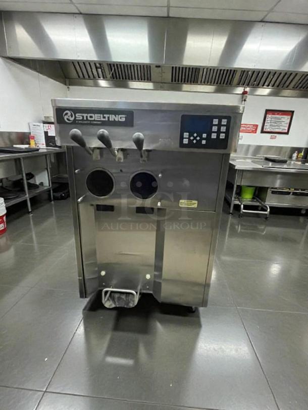 Stoelting F131-3812 soft serve ice cream machine in premium condition, 208-240V, single phase, fully tested, USA made.