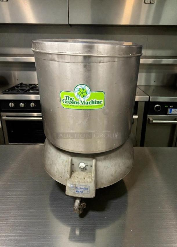 Electrolux Dito VP-1 "The Greens Machine" vegetable dryer in pristine condition, 115V single phase, fully tested.