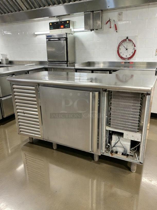 Traulsen RBC50 50 lb blast chiller, undercounter model, stainless steel, self-contained, fully tested, excellent condition.