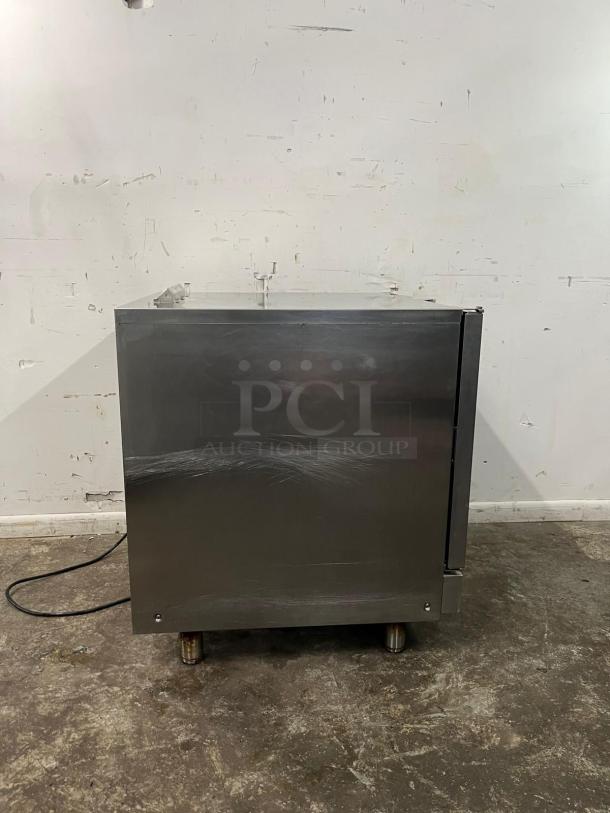 MOFFAT TURBOFAN gas convection oven, stainless steel, single-deck, 33,000 BTU, commercial-grade, used condition.