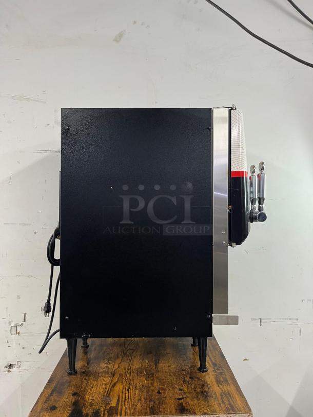 Bunn 51600.0106 Nitron CT-Base cold brew dispenser, 2-gallon, black and stainless steel, countertop model, good condition.