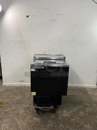 Beverage-Air GF24L-B underbar glass froster, commercial grade, black, excellent condition, visible brand label.