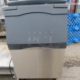 Scotsman Ice Bin B530S, 30.5x33.5x51 inches, stainless steel, excellent condition, priced at $1415.00.
