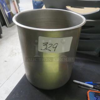 Vollrath Bain Marie Model 78820, stainless steel, excellent condition, labeled with number 329.
