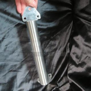 NEW Stainless Steel Handle, model 2XBID, sleek design, durable construction, pristine condition, ideal for industrial use.