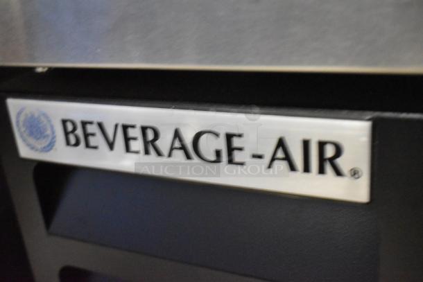 BRAND NEW Beverage Air DD68HC-1-C-B metal commercial kegerator. Features 2 single taps. Scratch and dent condition. 115V, 1 phase.
