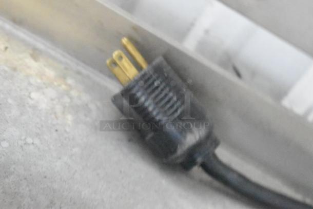 Power plug for JBT 2ND-GEN-MFJ-HE citrus juicer, indicating 120 volts, 1 phase compatibility.