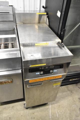 2016 Frymaster FE155CSE Stainless Steel Commercial Floor Style Electric Powered Rethermalizer on Commercial Casters. 208 Volts, 1 Phase. - Item #1227870