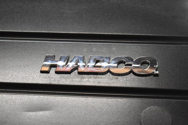 2019 Habco SE18 commercial cooler, metal, single door, with poly coated racks. Model SE18, 115 volts, 1 phase.