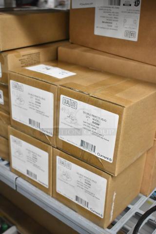 Brand new Dual Lite EVODW double remote head lights in box. Includes four units. Suitable for wet locations.