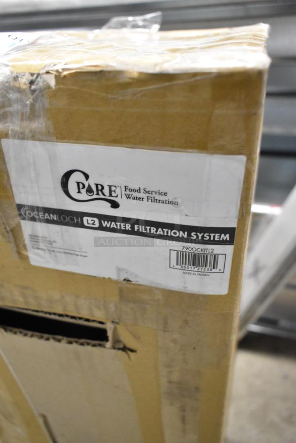 BRAND NEW SCRATCH AND DENT! Choice 790OCKITL2 L2 Water Filtration System in box with label and some wear.