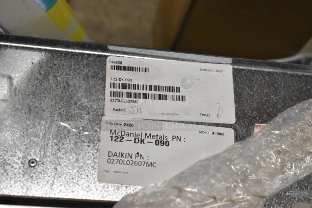 Daikin 122-DK-090 Jade Economizer with labels showing model details, barcodes, and date code. Condition: New.