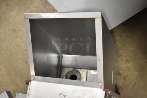 2021 CaptiveAire CASRE13BD commercial metal power ventilator for food trucks, visible wear, no tags shown.