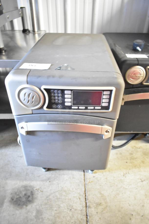 2020 Turbochef NGO metal commercial countertop rapid cook oven, electric powered, 208/240 volts, 1 phase, digital controls.